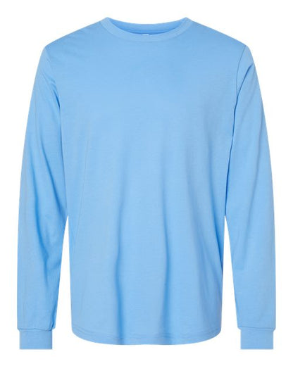 BELLA + CANVAS Unisex Jersey Long Sleeve Tee - Carolina Blue Front