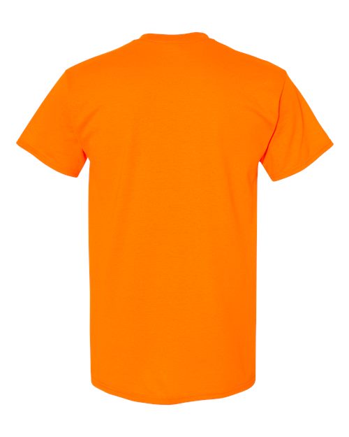 Unisex Heavy Cotton™ T-Shirt - Safety Orange Back