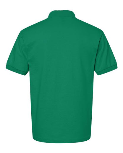 Unisex DryBlend® Polo - Kelly Green Back
