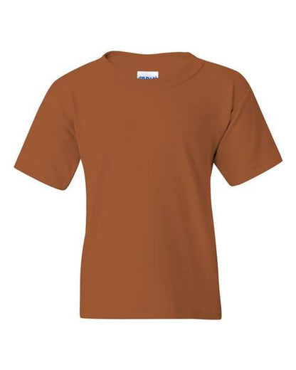 Youth Heavy Cotton™ T-Shirt - Texas Orange Front