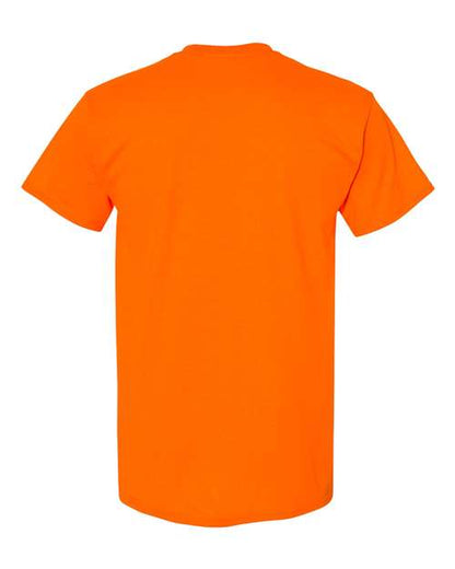 Youth Heavy Cotton™ T-Shirt - Safety Orange Back