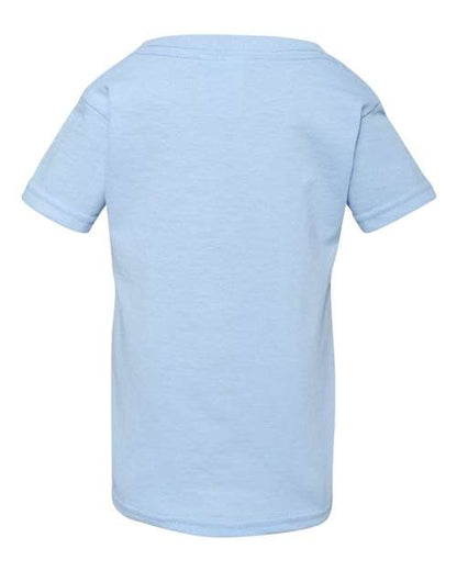 Toddler Heavy Cotton™ T-Shirt - Light Blue Back