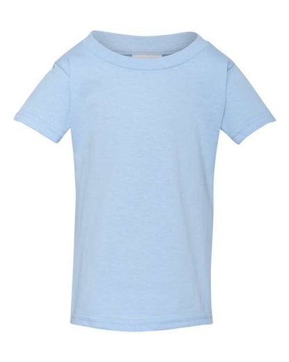 Toddler Heavy Cotton™ T-Shirt - Light Blue Front