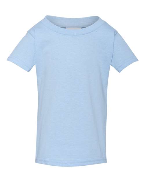 Toddler Heavy Cotton™ T-Shirt - Light Blue Front