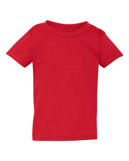 Toddler Heavy Cotton™ T-Shirt - Red Front