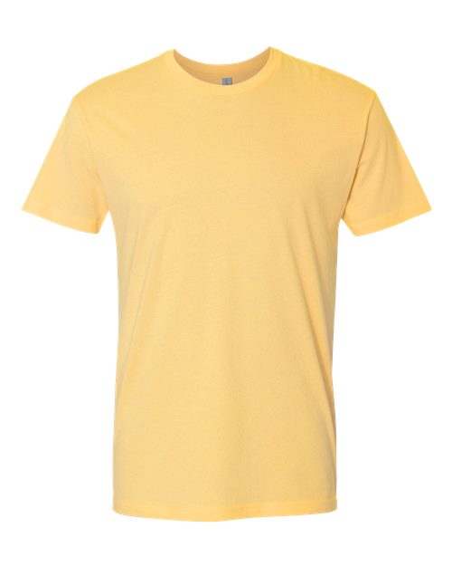 Next Level Unisex Cotton Tee - Banana Cream Front