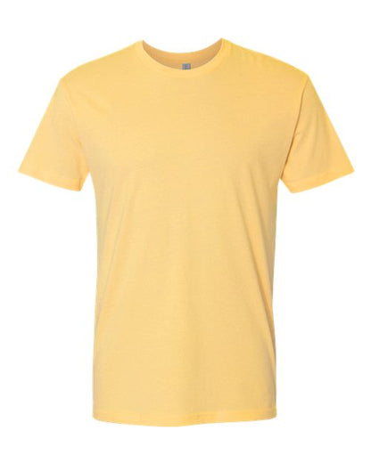 Next Level Unisex Cotton Tee - Banana Cream Front