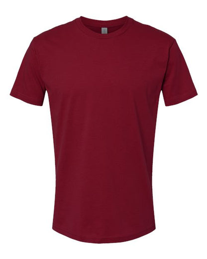 Next Level Unisex Cotton Tee - Cardinal Front