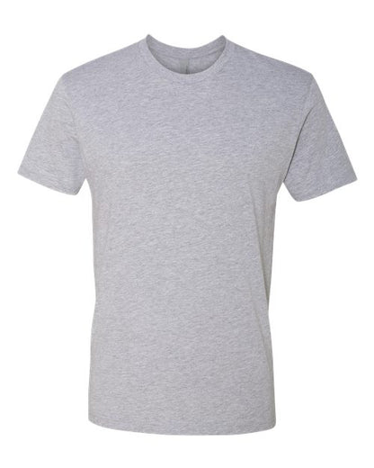 Next Level Unisex Cotton Tee - Heather Grey Front
