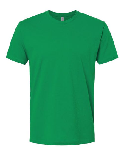 Next Level Unisex Cotton Tee - Kelly Green Front