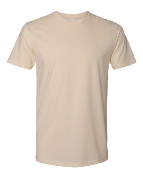 Next Level Unisex Cotton Tee - Cream Front