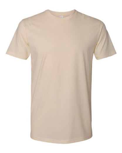 Next Level Unisex Cotton Tee - Cream Front