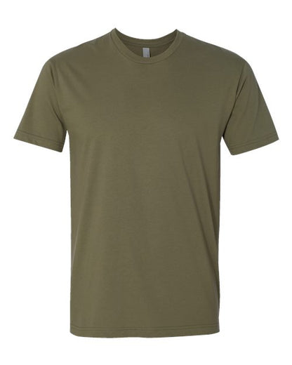 Next Level Unisex Cotton Tee - Military Green Front