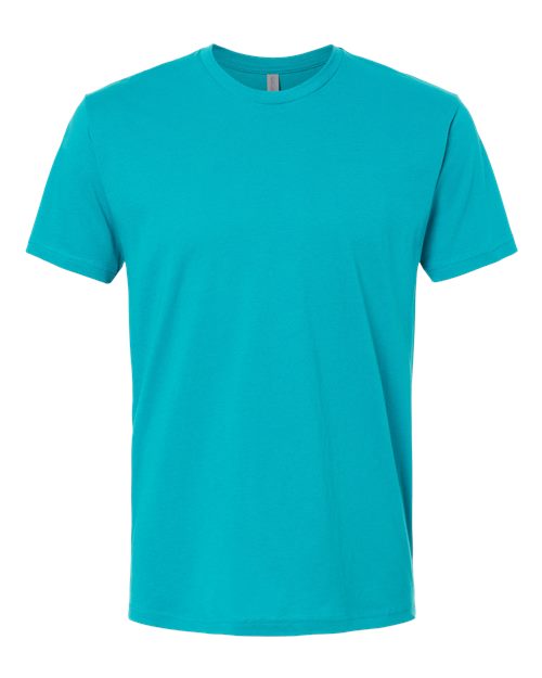 Next Level Unisex Cotton Tee - Tahiti Blue Front