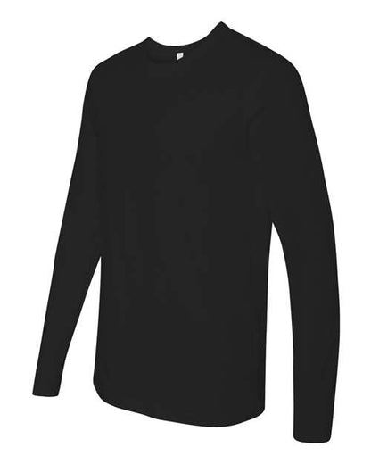 Next Level Unisex Cotton Long Sleeve Tee - Side
