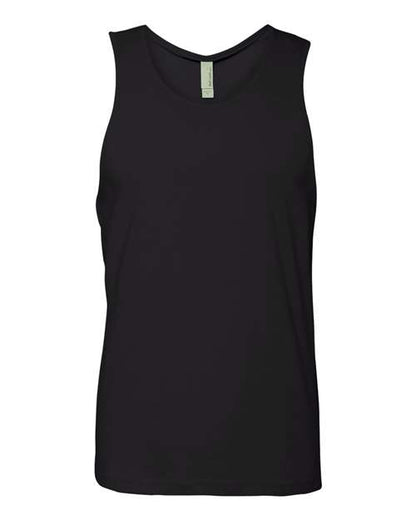 Next Level Unisex Cotton Tank - Black Front