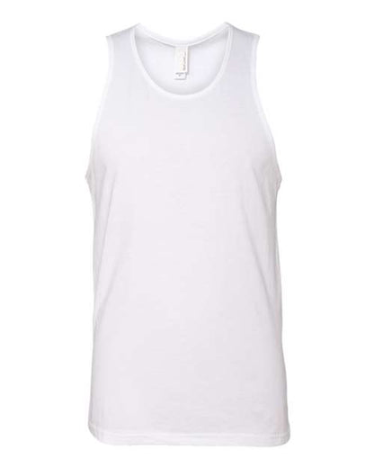 Next Level Unisex Cotton Tank - White Front