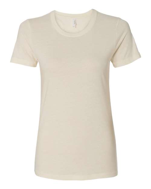 Next Level Women’s Cotton Tee - Natural Front