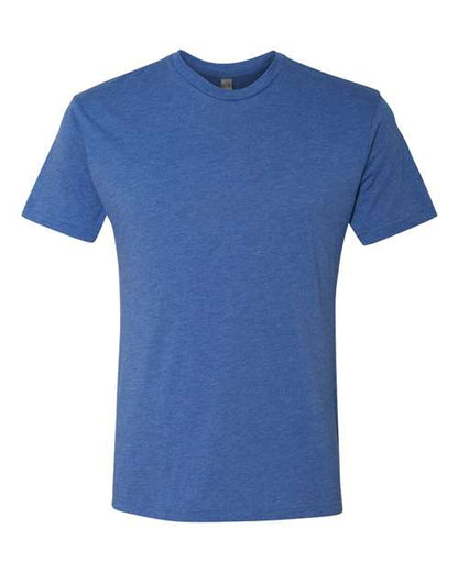 Next Level Unisex Triblend Tee - Vintage Royal Front