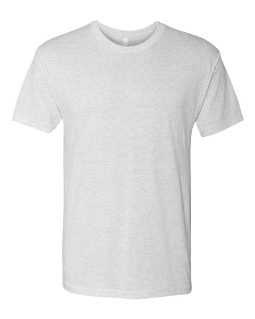 Next Level Unisex Triblend Tee - Heather White Front