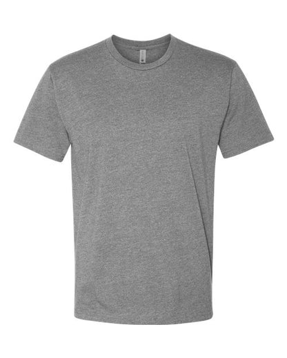 Next Level Unisex CVC Tee - Dark Heather Grey Front