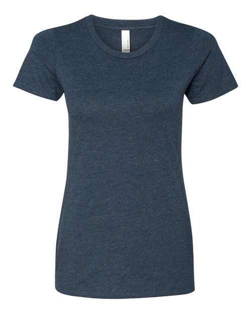 Next Level Women’s CVC Tee - Midnight Navy Front