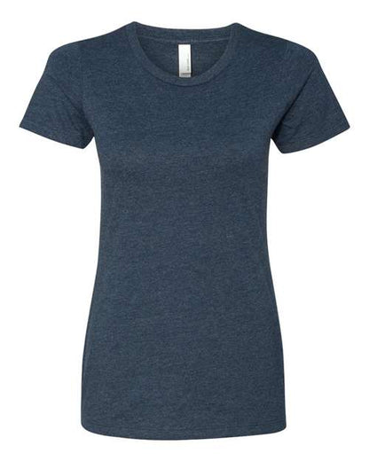 Next Level Women’s CVC Tee - Midnight Navy Front
