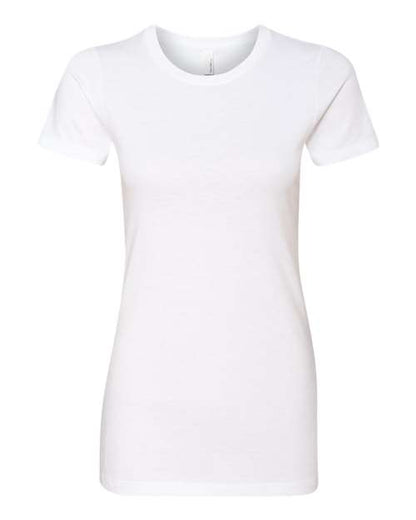 Next Level Women’s CVC Tee - White Front