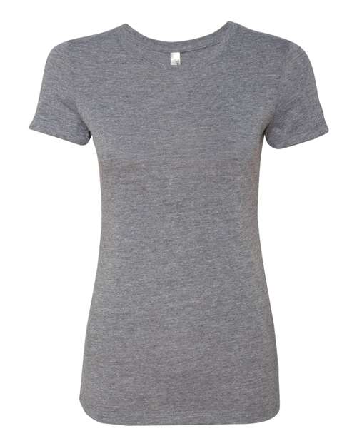 Next Level Women’s Triblend Tee - Premium Heather Front
