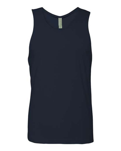Next Level Unisex Cotton Tank - Midnight Navy Front
