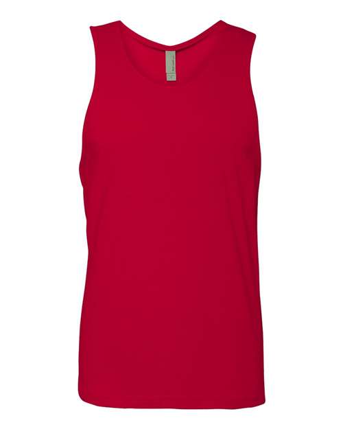 Next Level Unisex Cotton Tank - Red Front