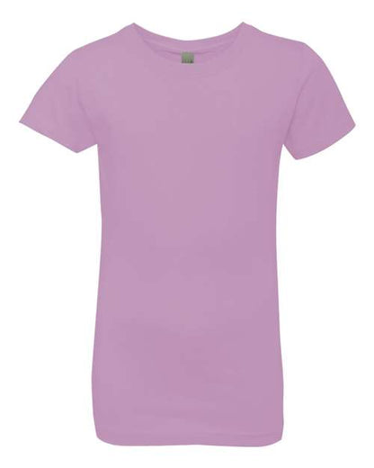 Next Level Girls’ Cotton Princess Tee - Lilac Front