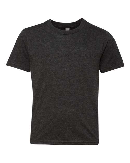 Next Level Youth Triblend Tee - Vintage Black Front