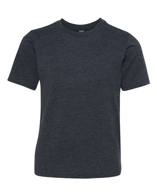 Next Level Youth Triblend Tee - Vintage Navy Front