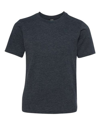 Next Level Youth Triblend Tee - Vintage Navy Front