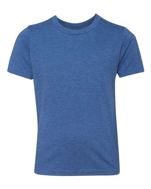 Next Level Youth Triblend Tee - Vintage Royal Front