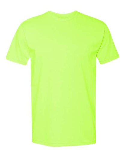 Next Level Unisex CVC Tee - Neon Yellow Front