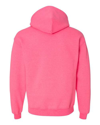 Unisex Heavy Blend™ Hooded Sweatshirt - Safety Pink Back