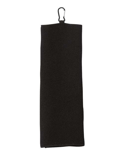 Carmel Towel Company Fairway Golf Towel - Black Front