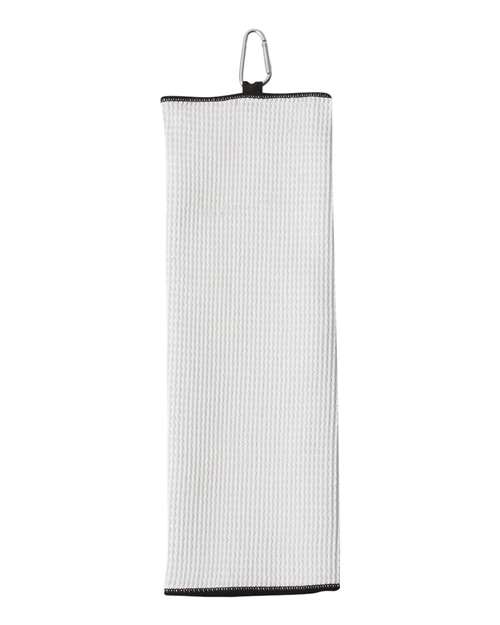 Carmel Towel Company Fairway Golf Towel - White Front