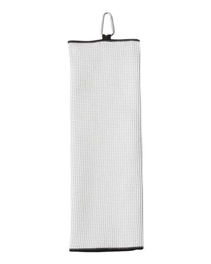 Carmel Towel Company Fairway Golf Towel - White Front