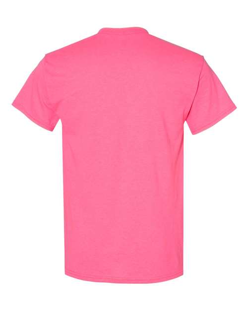 Unisex Heavy Cotton™ T-Shirt - Safety Pink Back