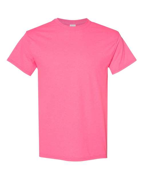 Unisex Heavy Cotton™ T-Shirt - Safety Pink Front