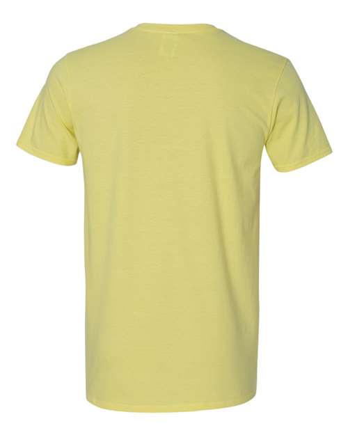 Unisex Softstyle® T-Shirt - Cornsilk Back
