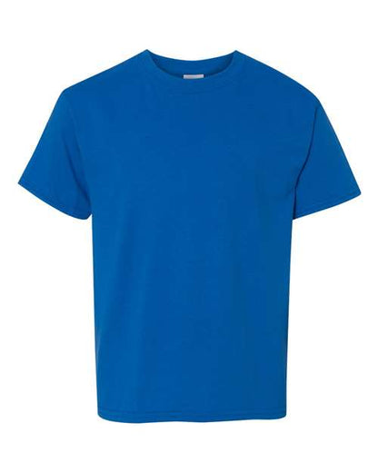 Youth Heavy Cotton™ T-Shirt - Neon Blue Front