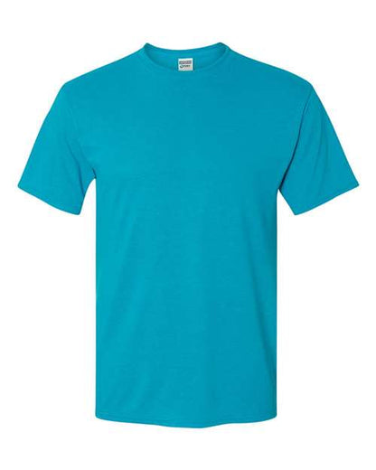 JERZEES Unisex Dri-Power® Performance T-Shirt - California Blue Front