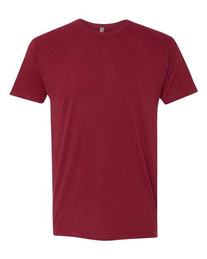 Next Level Unisex Sueded Tee - Cardinal Front