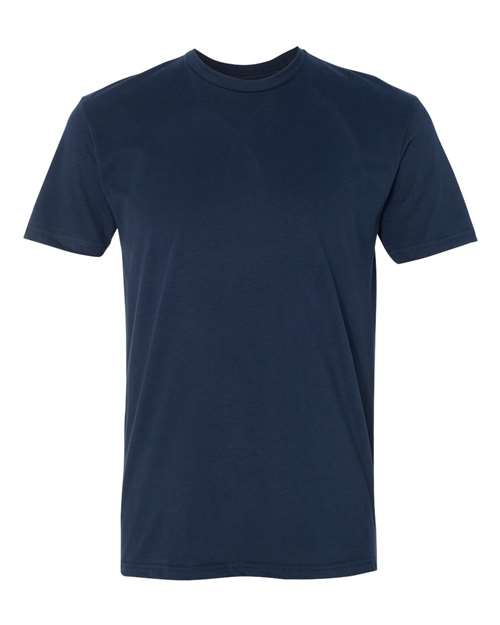 Next Level Unisex Sueded Tee - Midnight Navy Front