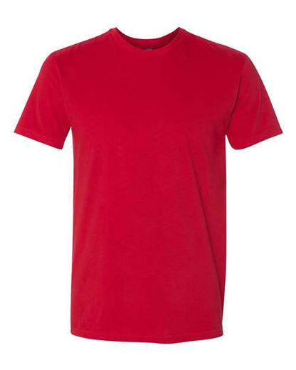 Next Level Unisex Sueded Tee - Red Front