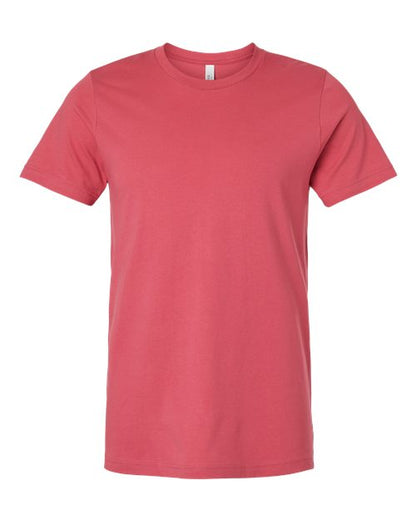 BELLA + CANVAS Jersey Tee - Vintage Red Front